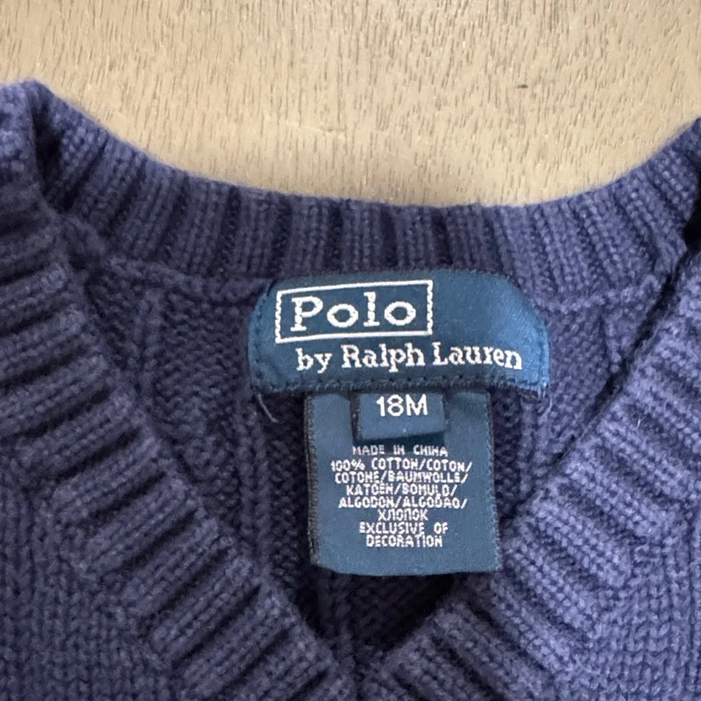 Ralph Lauren navy knit